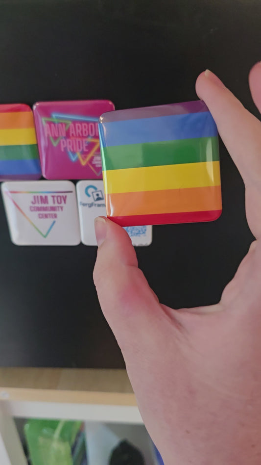 Pride Fundraiser Magnet Set: Supporting the Jim Toy Community Center